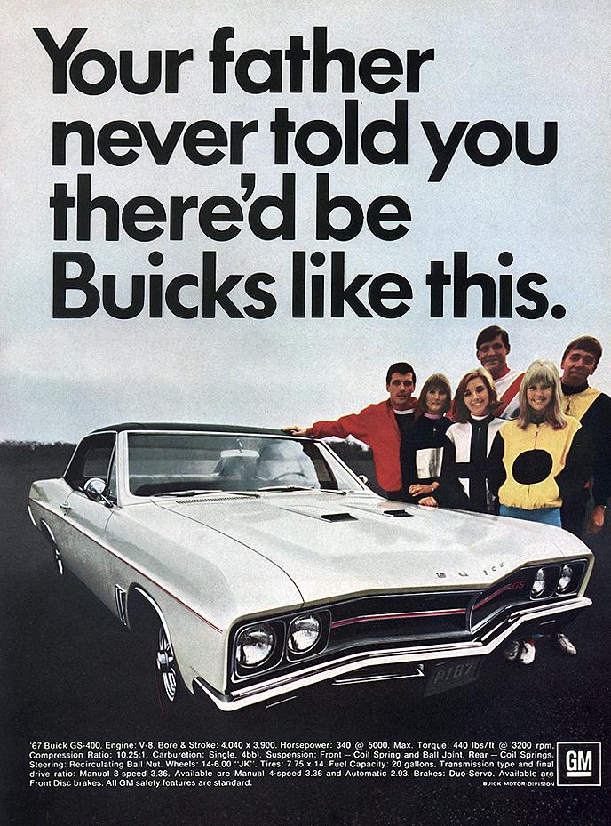1967 Buick Auto Advertising
